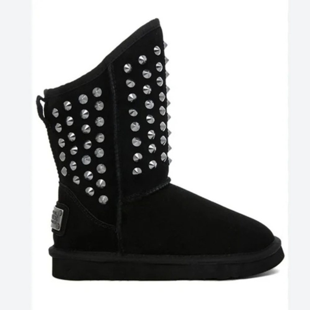 Australian Luxe Collection Black Studded Boots